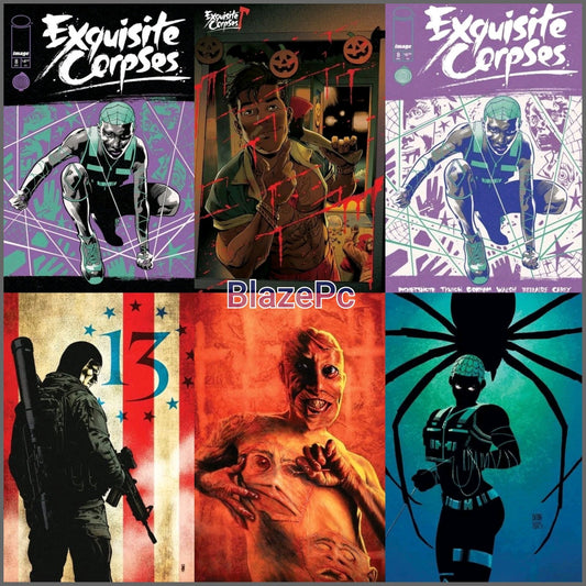 Exquisite Corpses #8 Cover A B C D Variant Set or 1:25 1:50 Option Presale 12/17