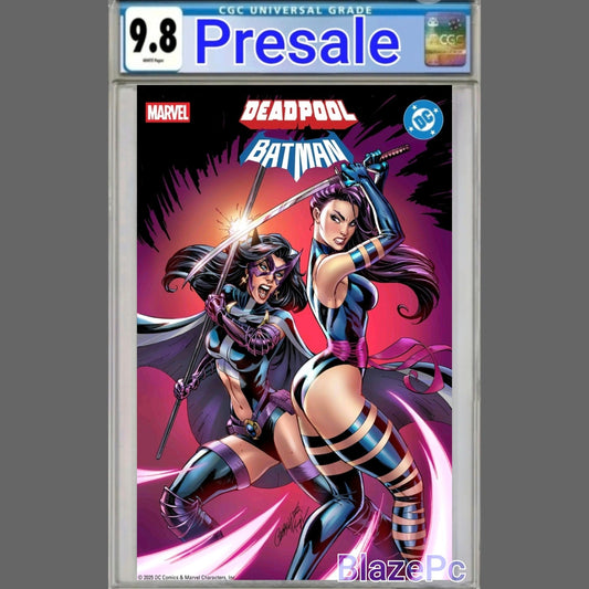 Deadpool Batman #1 CGC 9.8 J Scott Campbell Variant 2025 PRESALE