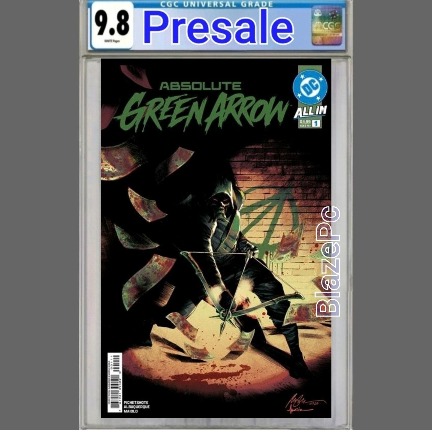 Absolute Green Arrow #1 CGC 9.8 Cover A Albuquerque 1st Print DC 2026 PRESALE