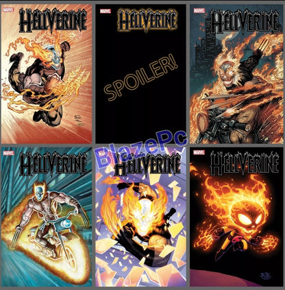 Hellverine #1 Cover A B C D E F Variant Set 1:25 1:100 Options Marvel 2024 NM