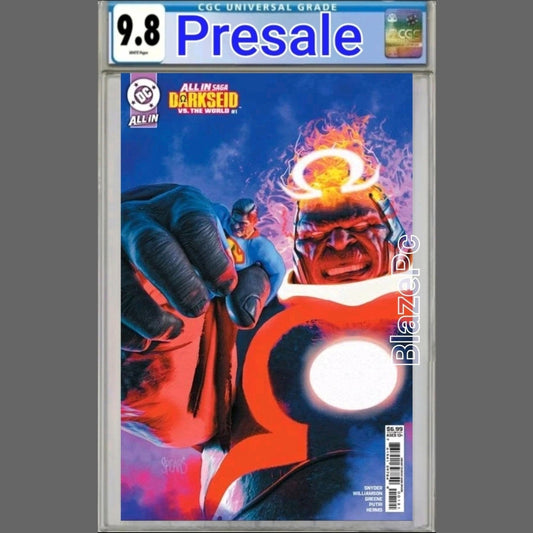 DC All In Saga Darkseid Vs The World #1 CGC 9.8 Mark Spears Cover B PRESALE