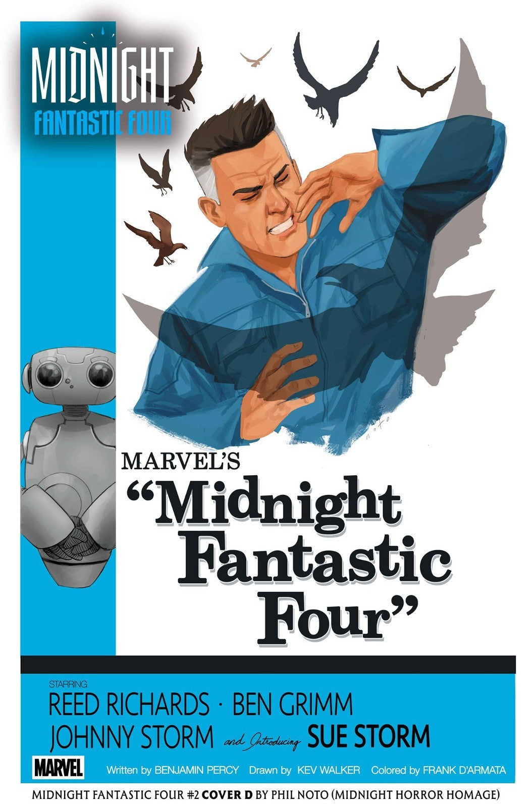 Midnight Fantastic Four #2 Cover A B C D Variant Set Options 2026 Presale 11/18
