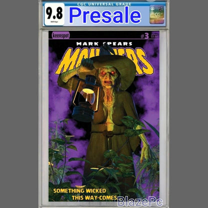 Mark Spears Monsters #3 CGC 9.8 2nd Print Something Wicked Variant PRESALE