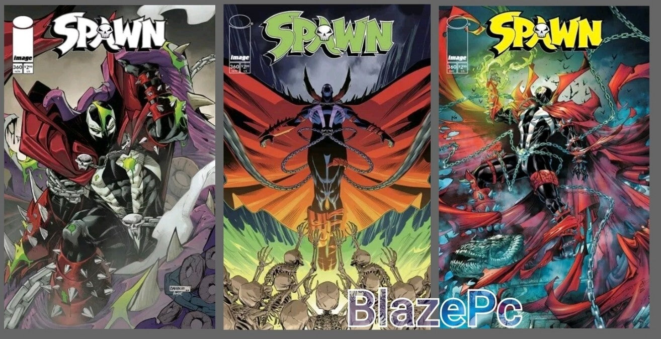 Spawn #360 Cover A B C Variant Set Options Image Comics 2025 NM