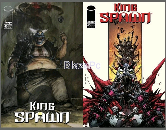 King Spawn #45 Cover A B Variant Set Options Image Comics 2025 NM