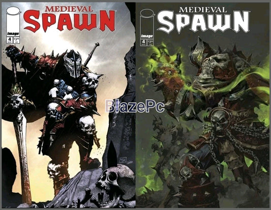 Medieval Spawn #4 Cover A B Variant Set Options Image Comics 2025 NM