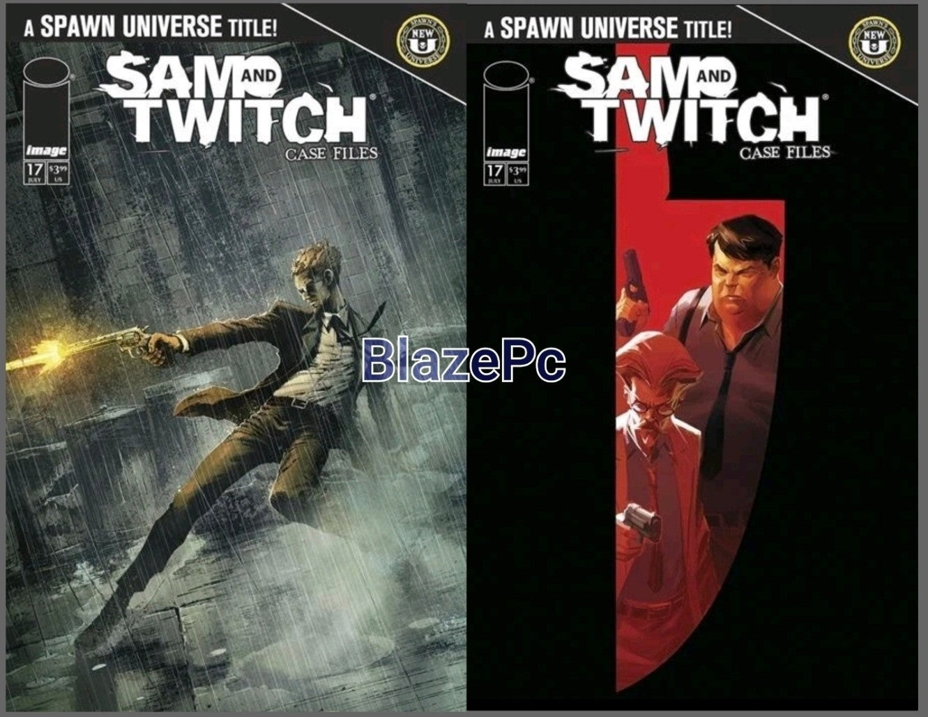 Sam and Twitch Case Files #17 Cover A B Variant Set Options Image Presale 9/3