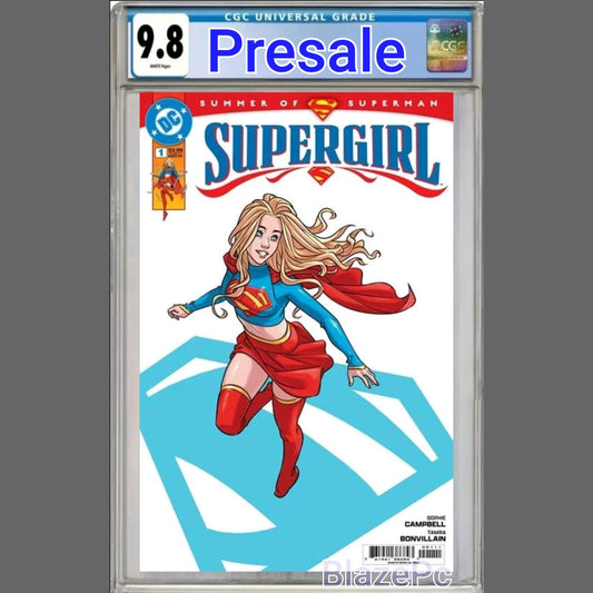 Supergirl #1 CGC 9.8 Sophie Campbell Cover A DC Comics 2025 PRESALE