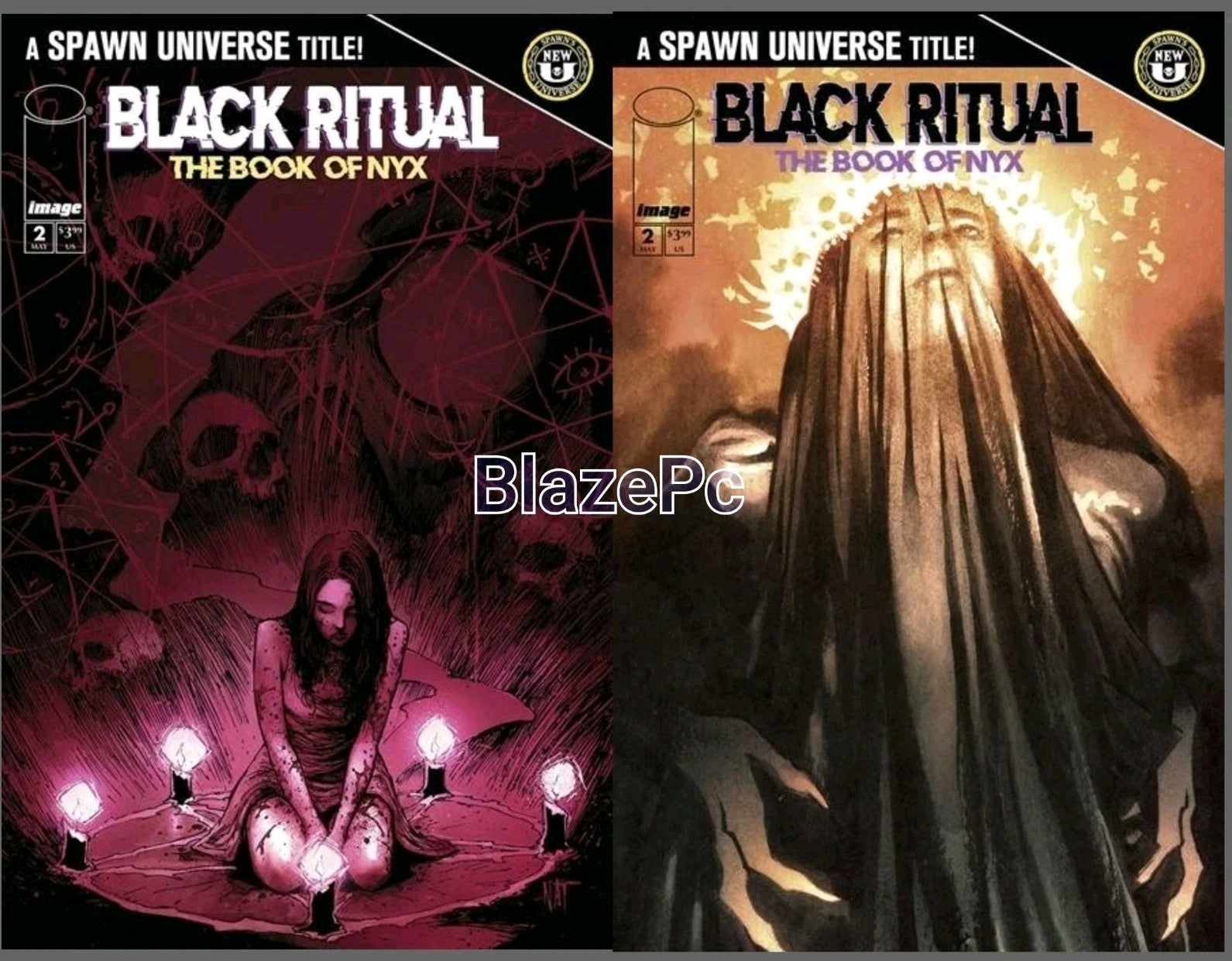 Spawn Black Ritual The Book of Nyx #2 Cover A B Variant Set Options Image NM