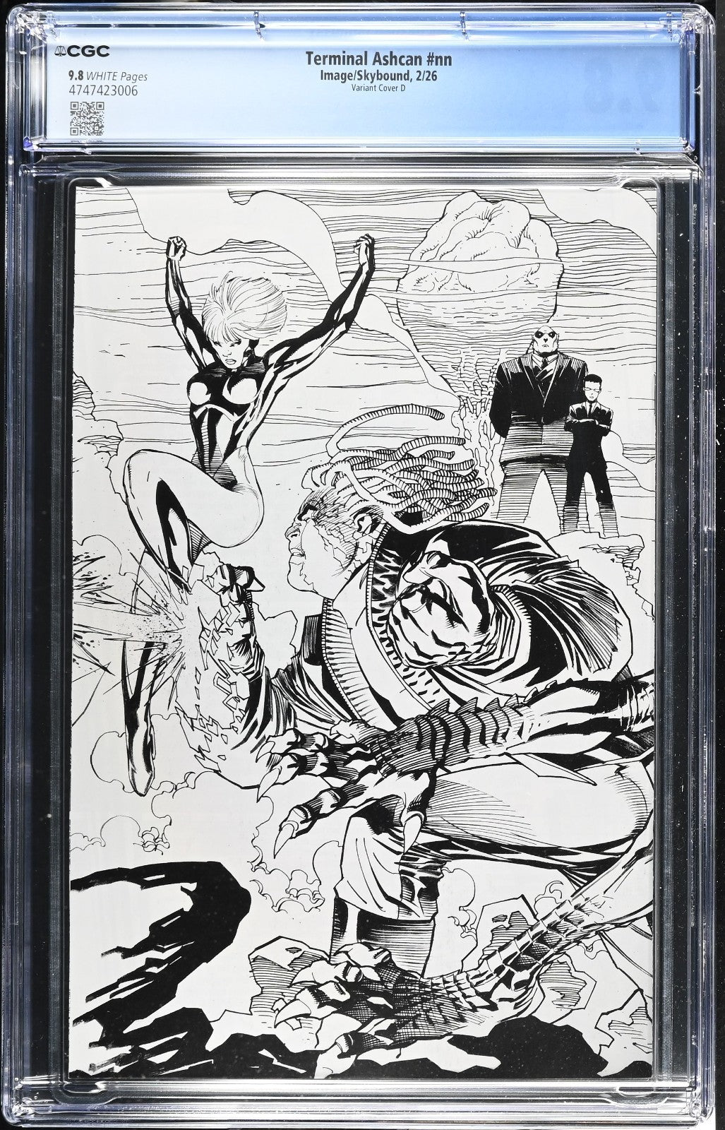 Terminal Ashcan #1 CGC 9.8 Cover D Connecting Variant Image Comics Kirkman 2026