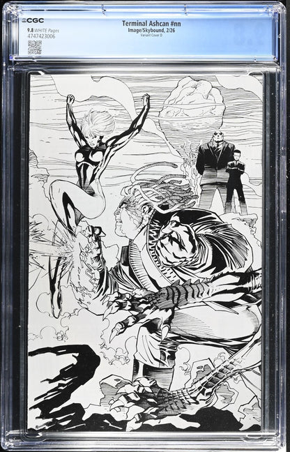 Terminal Ashcan #1 CGC 9.8 Cover D Connecting Variant Image Comics Kirkman 2026