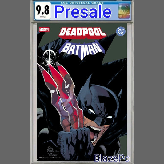 Deadpool Batman #1 CGC 9.8 Ryan Stegman Hulk Homage Variant 2025 PRESALE