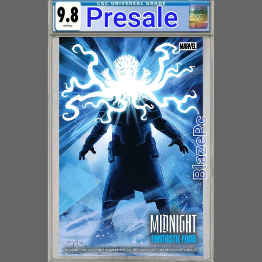 Midnight Fantastic Four #1 CGC 9.8 E.M. Gist Homage Cover D Variant 10/7 PRESALE
