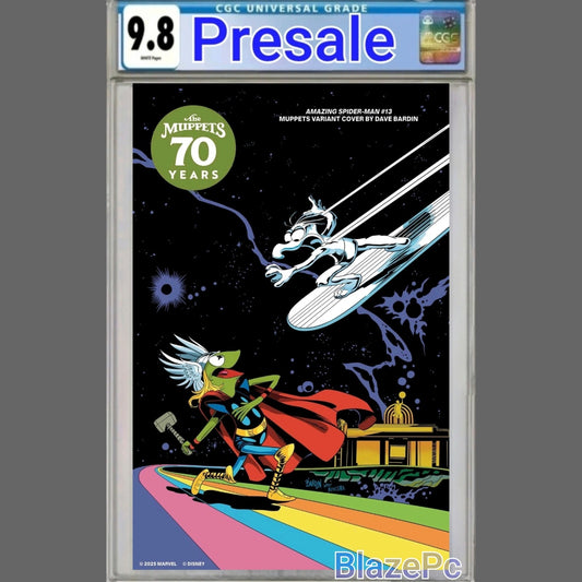 Amazing Spider-Man #13 CGC 9.8 Dave Bardin Muppets Variant 2025 PRESALE