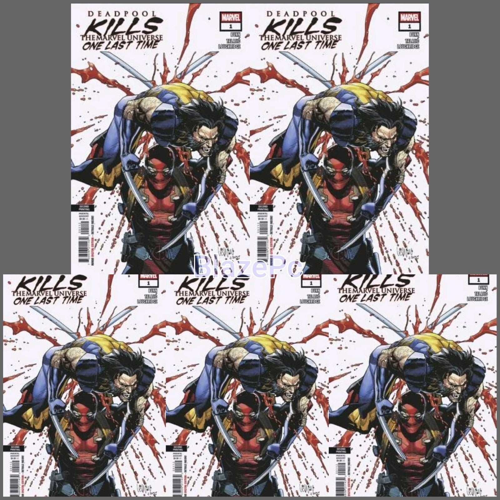 Deadpool Kills Marvel U One Last Time #1 2nd Print Bundle Options 2025 NM