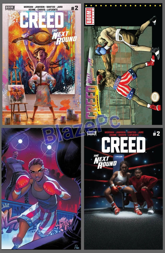 Creed The Next Round #2 Cover A B Variant Set or 1:10 1:25 Options Boom! 2023 NM