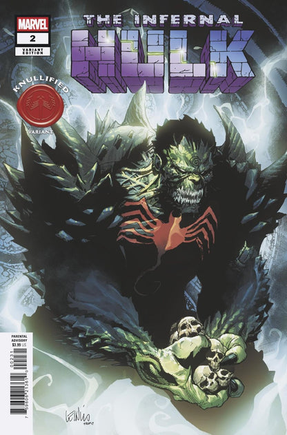 Infernal Hulk #2 Cover A B C Variant Set or 1:25 Options 2025 Presale 12/10