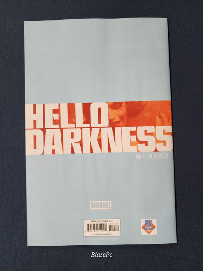 Hello Darkness #1 FOIL Variant Set SDCC 2024 Comic Con PX Exclusive LE 250 /500