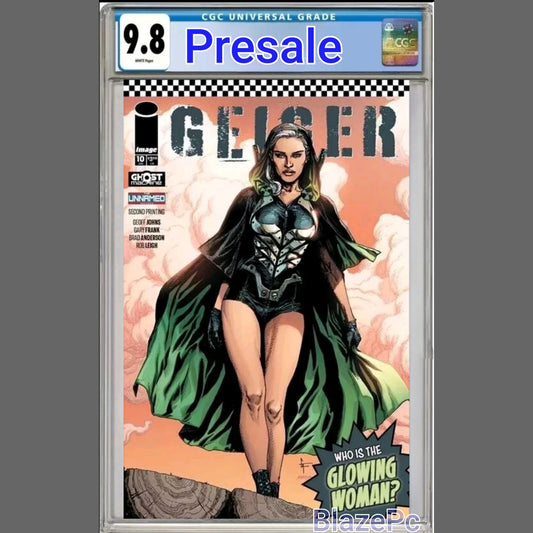 Geiger #10 CGC 9.8 2nd Print Glowing Woman Variant Image Comics 2025 PRESALE