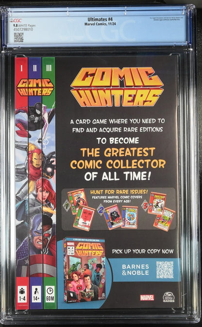Ultimates #4 CGC 9.8 Cover A 1st Print Camp Ruan Doom Robert Downey Marvel 2024