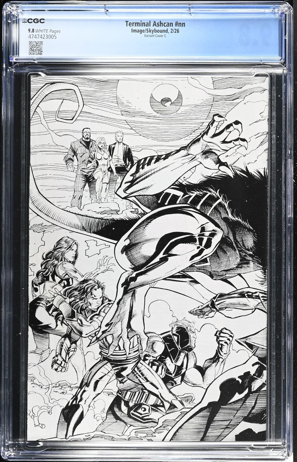Terminal Ashcan #1 CGC 9.8 Cover C Connecting Variant Image Comics Kirkman 2026