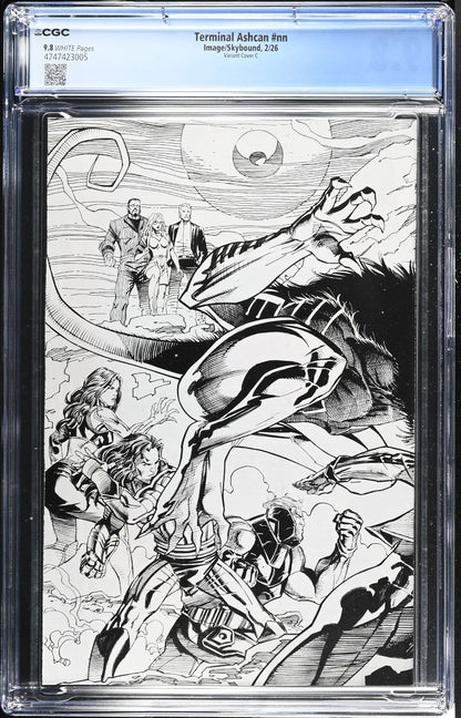 Terminal Ashcan #1 CGC 9.8 Cover C Connecting Variant Image Comics Kirkman 2026