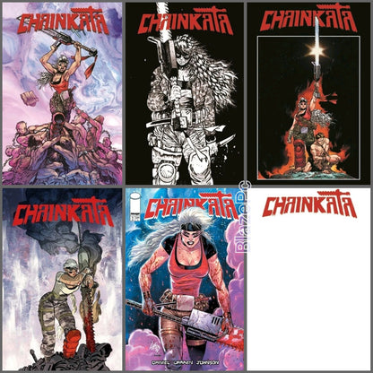 Chainkata #1 Cover A B C D E F Variant Set Options Image Comics Presale 11/18