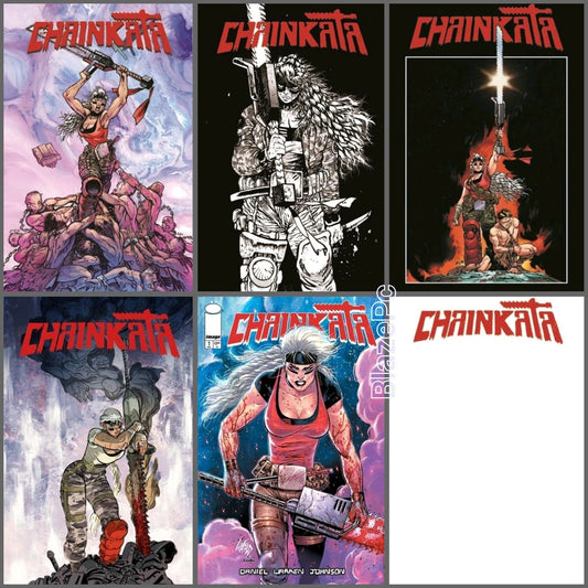 Chainkata #1 Cover A B C D E F Variant Set Options Image Comics Presale 11/18