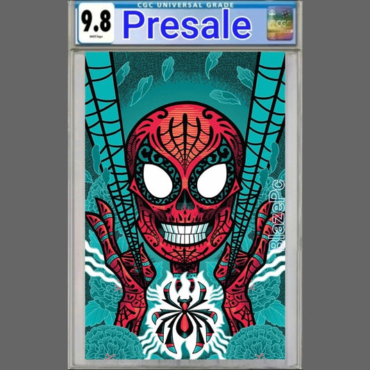 Midnight Spider-Man #1 CGC 9.8 Gonzo VIRGIN Exclusive Variant Marvel PRESALE
