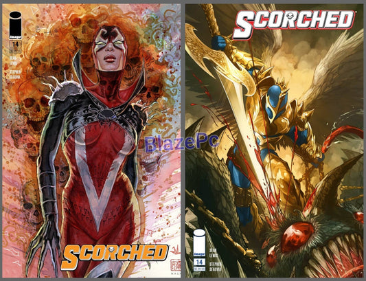 The Scorched #14 Cover A B Variant Set Options Spawn Image 2023 NM