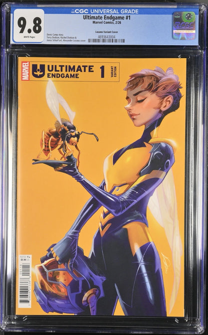 Ultimate Endgame #1 CGC 9.8 1:50 Alexander Lozano Variant Marvel Comics 2025