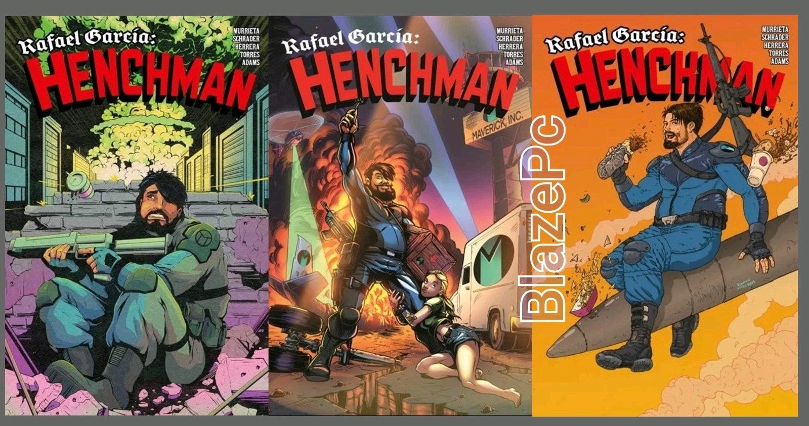 Rafael Garcia Henchman #2 Cover A B C Variant Set Options Titan Presale 4/22