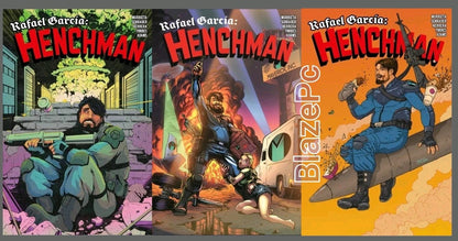 Rafael Garcia Henchman #2 Cover A B C Variant Set Options Titan Presale 4/22