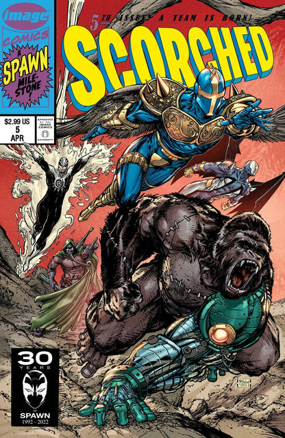The Scorched #5 Cover A B C Variant Set Options Spawn Image 2022 NM