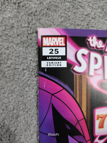 Amazing Spider-Man #25 1:25 McGuinness Variant Jackpot Marvel VF Pics