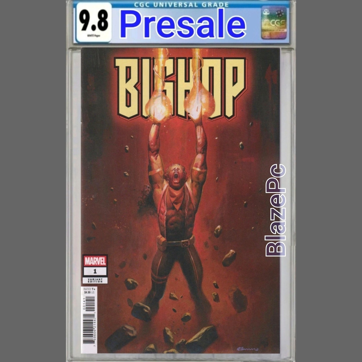 Bishop #1 CGC 9.8 Fabrizio De Tommaso Variant Marvel 2026 PRESALE