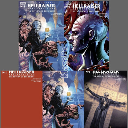 Hellraiser Resurrections Return Priest #1 A B C F G or 1:10 Options Presale 9/30