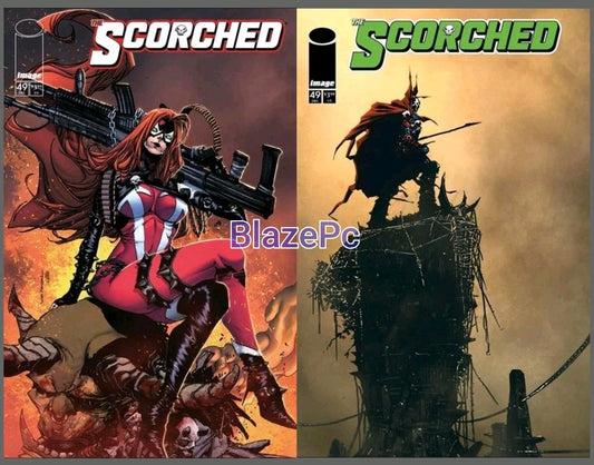 Spawn Scorched #49 Cover A B Variant Set Options Image Comics 2026 Presale 3/4