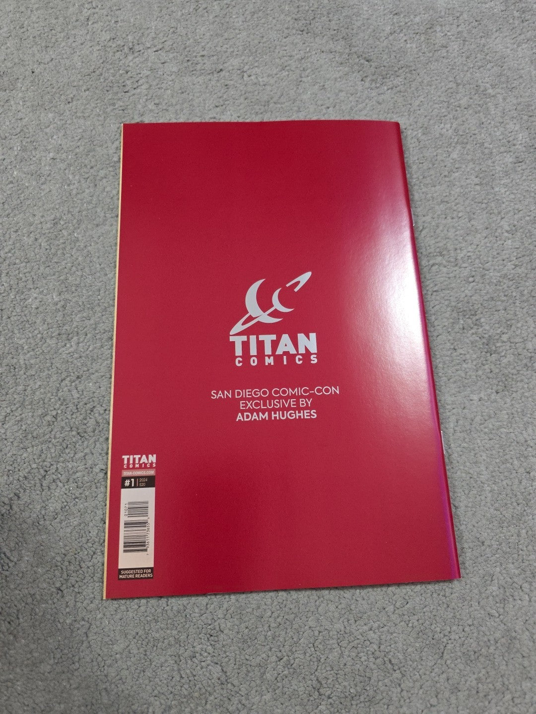 Gun Honey Collision Course #1 SDCC Exclusive FOIL Hughes Variant Titan 2024 NM