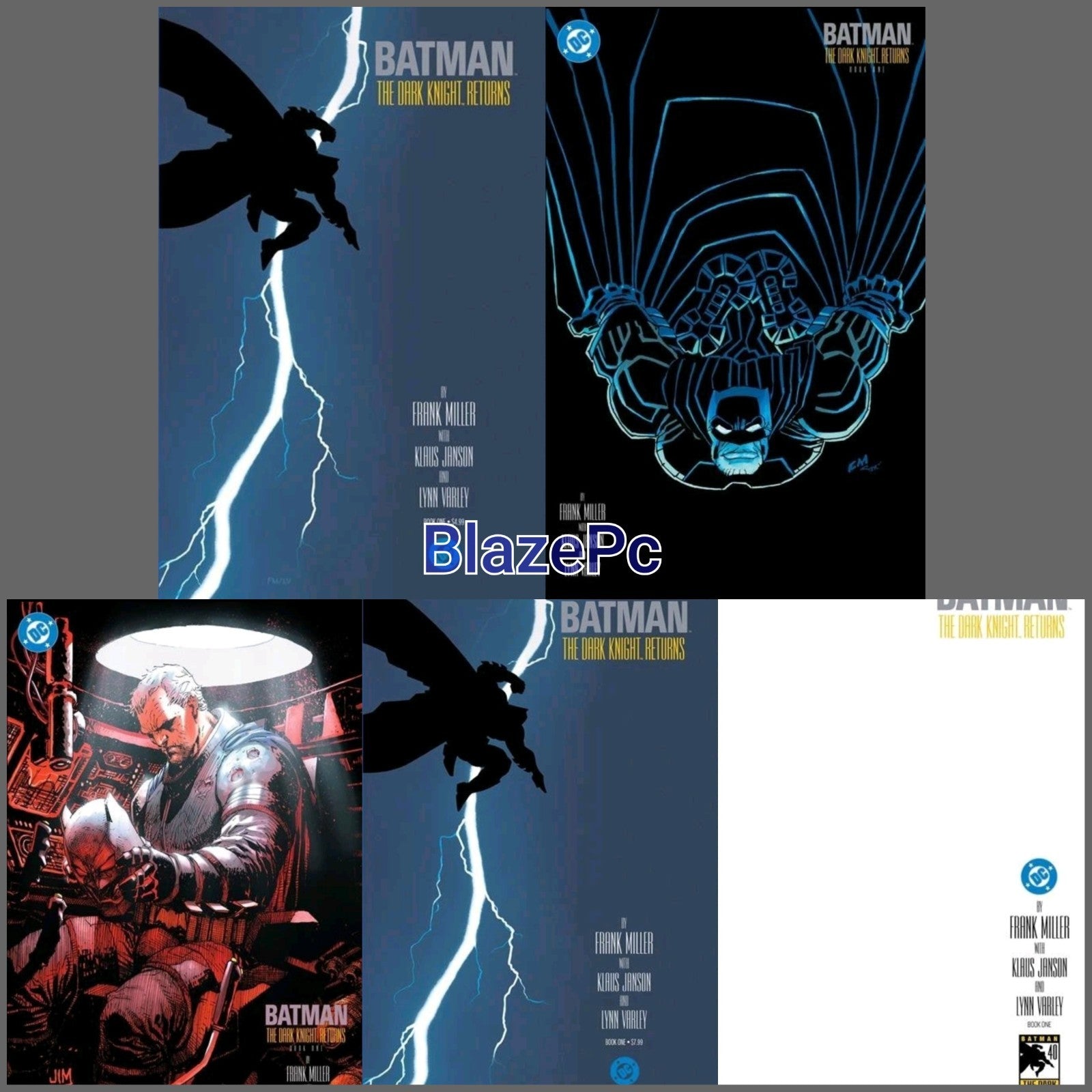 Batman The Dark Knight Returns Facsimile 1 A B C D E Variant Option Presale 2/25