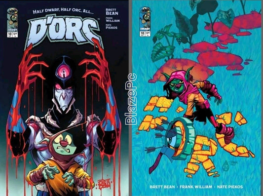 Dorc #10 Cover A B Variant Set Options Brett Bean Image Comics Presale 11/18