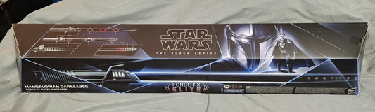 Star Wars Black Series Mandalorian Darksaber Force Fx Elite Lightsaber New 1st