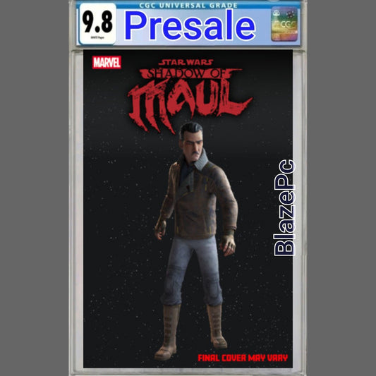 Star Wars Shadow of Maul #4 CGC 9.8 1:10 Photo Variant Marvel 2026 PRESALE