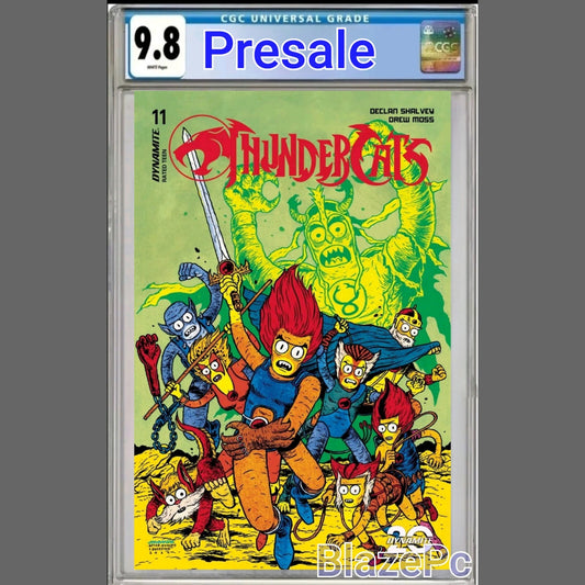 Thundercats Apex #1 CGC 9.8 Manix Cover E Variant Dynamite 2024 PRESALE