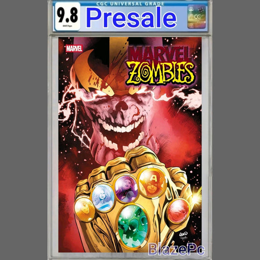Marvel Zombies Red Band #3 CGC 9.8 Greg Land Cover A Marvel 2025 PRESALE