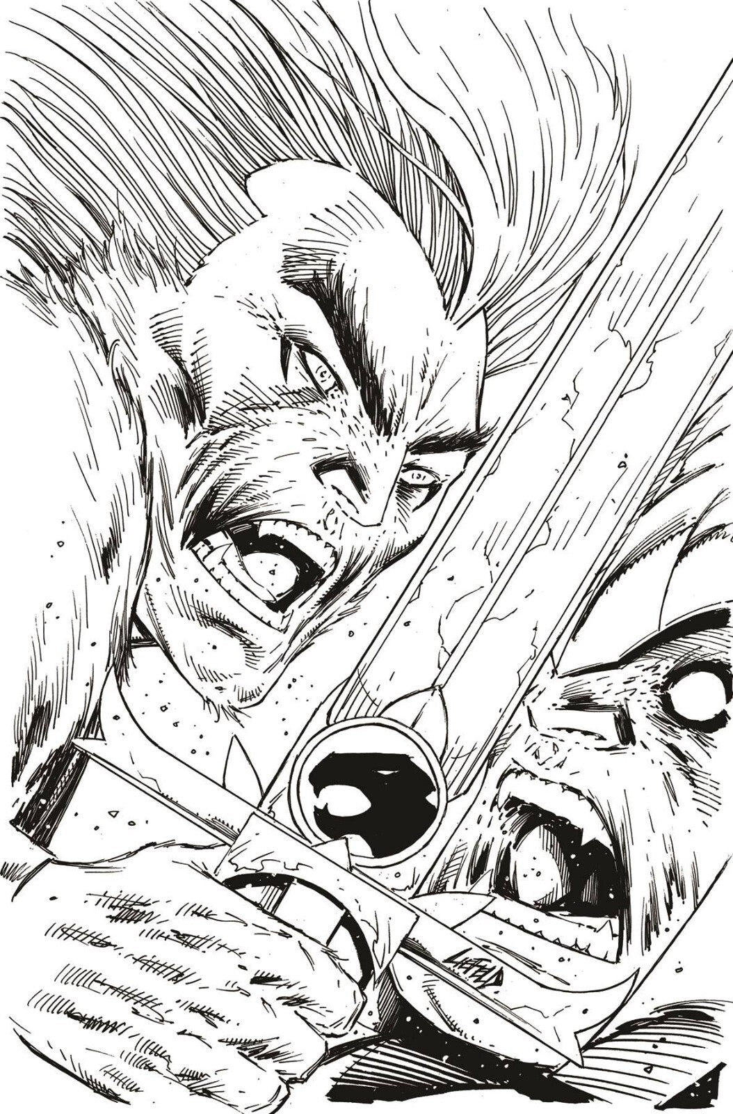 Thundercats #2 Liefeld B&W Trade Virgin Color Variant Set Option 2024 NM