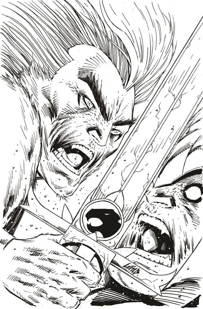 Thundercats #2 Liefeld B&W Trade Virgin Color Variant Set Option 2024 NM