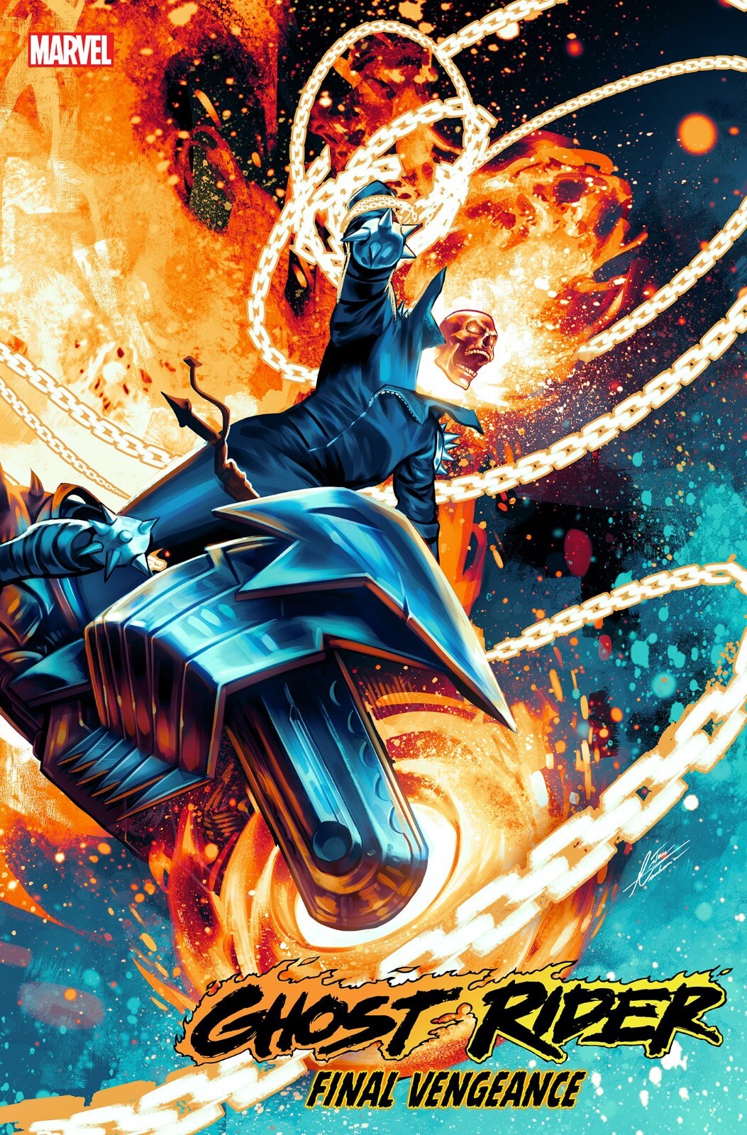 Ghost Rider Final Vengeance #1 A B C D E Foil Variant Set 1:25 1:100 Option 2024