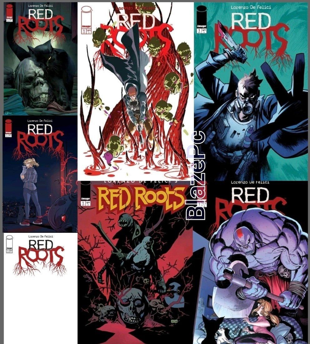 Red Roots #1 Cover A B C D E F G Variant Set 1:25 1:50 Option Image Presale 4/29