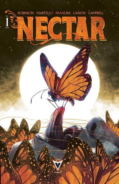 Nectar #1 2nd Print Cover A C Variant Set Options Vault Comics 2026 Presale 4/15